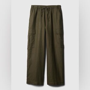 GAP Cargo Linen Pants